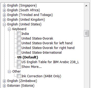Snip dvorak keyboard