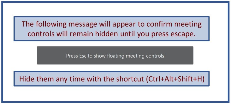 ZOOM GREY BOXES OBSTRUCTING WINDOW WHILE SCREEN SHARING visual data 3